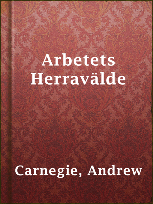 Cover image for Arbetets Herravälde